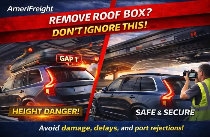 Should You Remove a Roof Box Before Shipping Your Car?